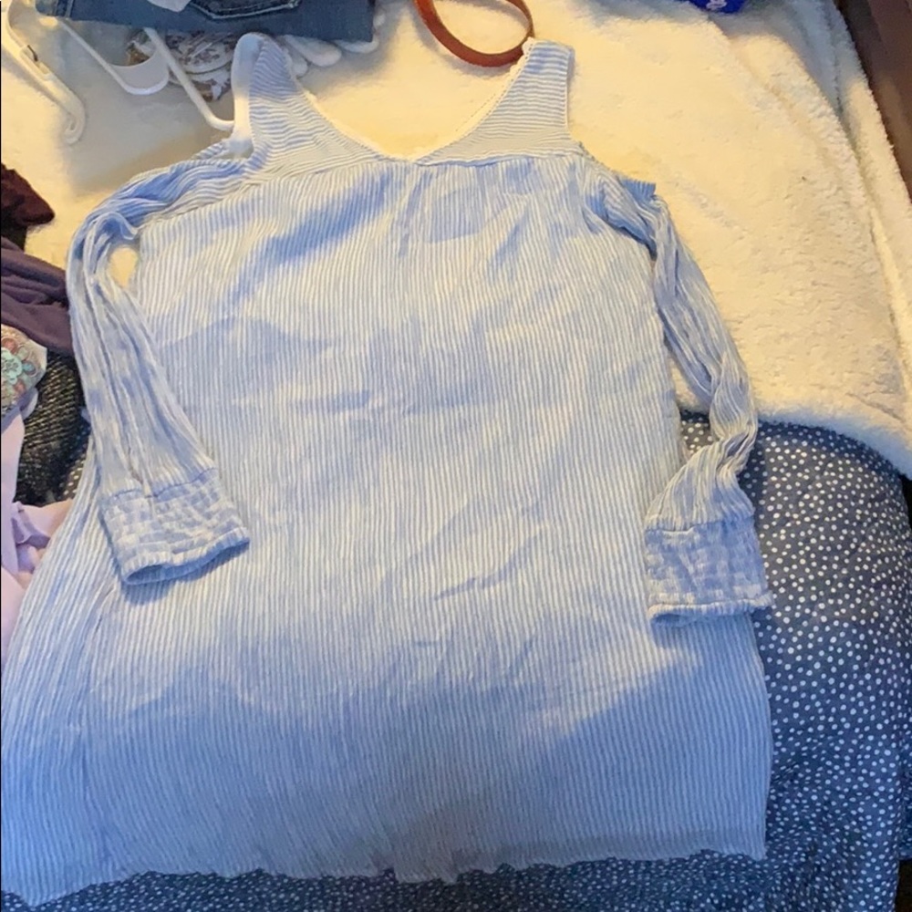 Red camel dress